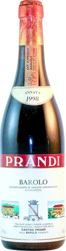 CantinePrandi,1998RedWine