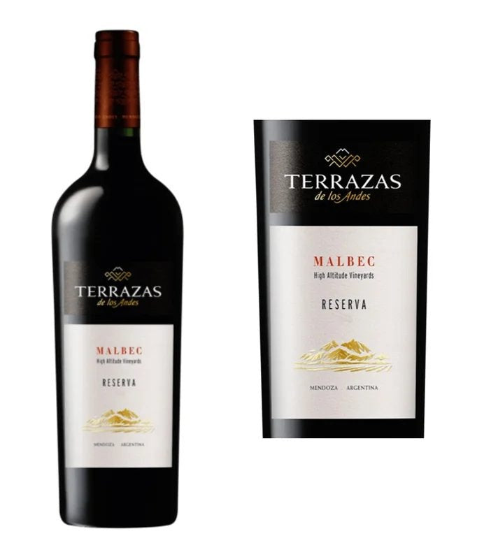 DAMAGEDLABEL:TerrazasdelosAndesReservaMalbec2022(750ml)