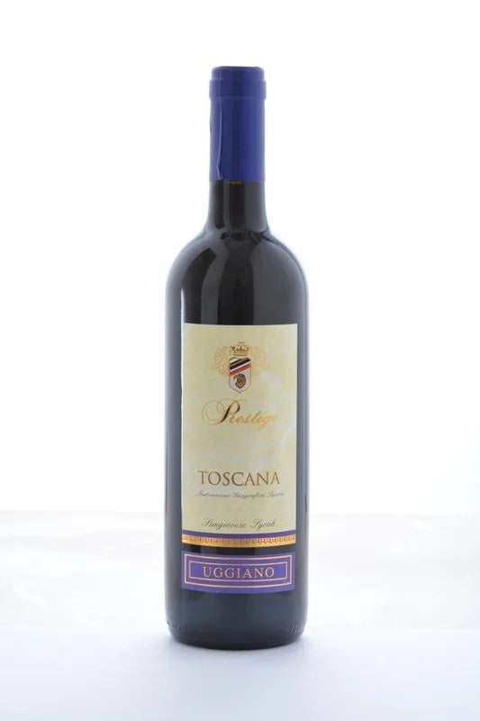 AziendaUggianoToscanaPrestigeSangioveseSyrah2015–750ML