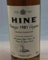 HineEarlyLandedCognacVintage1981