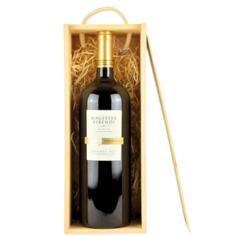 MagnumBottleWoodenPresentationGiftBoxwithslidinglid