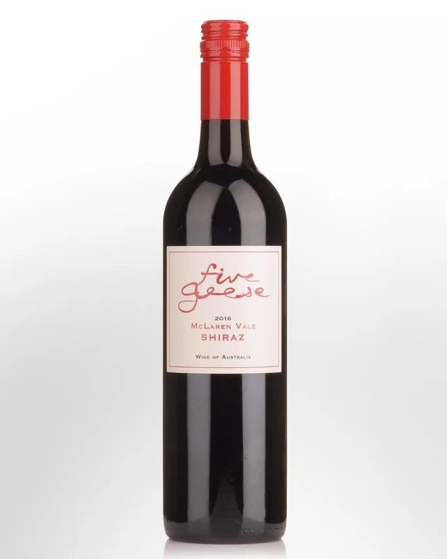 2016FiveGeeseMcLarenValeShiraz