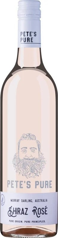 Pete’sPureWineShirazRose202275cl