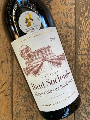 ChateauHautSociondo,Blaye,Bordeaux