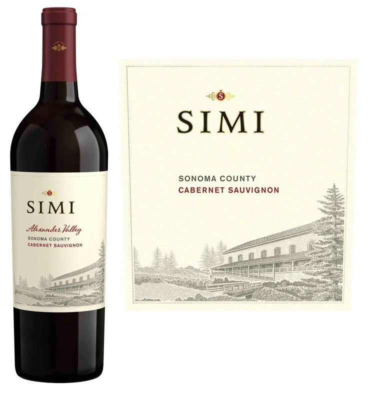 REMAININGSTOCK:SimiSonomaCountyCabernetSauvignon2021(750ml)