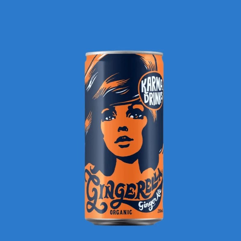 KarmaDrinksGingerellaOrganicGingerAle(0.0%ABV)