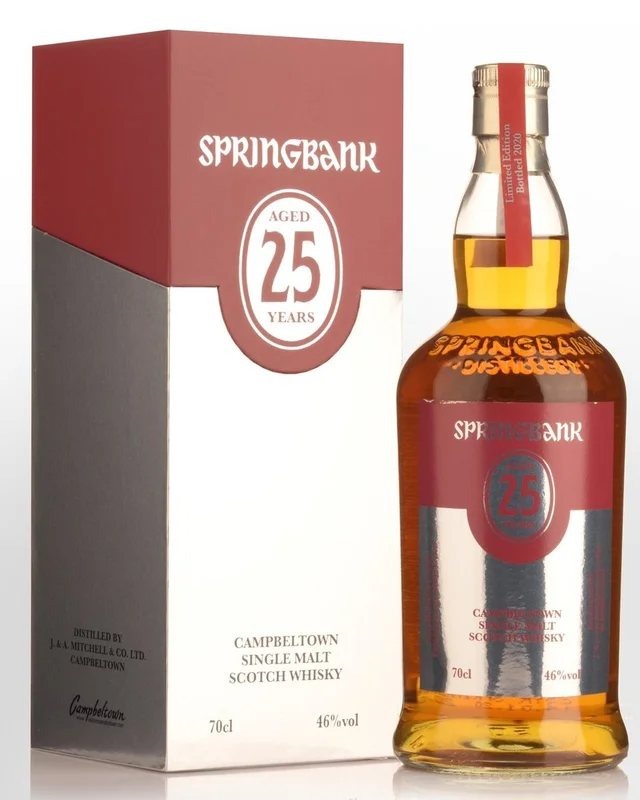 Springbank25YearOldSingleMaltScotchWhisky(700ml)â€?020LimitedEditionBottling–DAMAGEDGIFTBOX