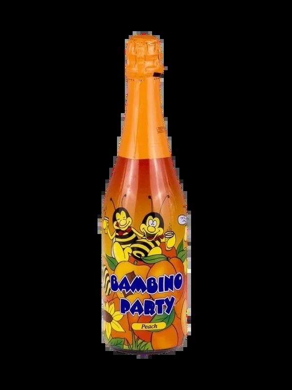 BambinoPartyPeachAlcoholFreeKidsChampagne750ml