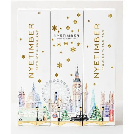 NyetimberClassicCuvéeNVEngland3bottles–ChristmasEditionGiftCase