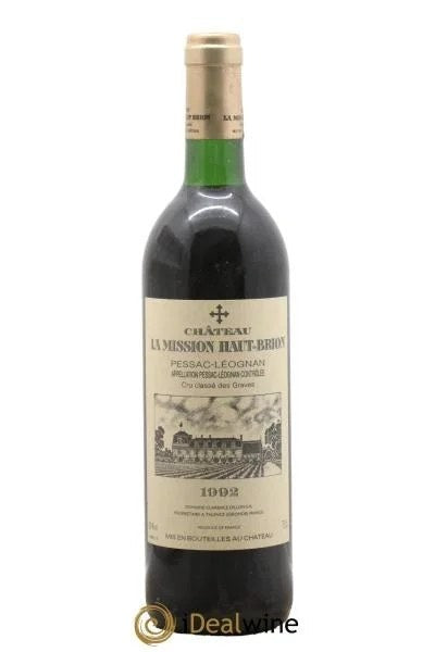 ChâteaulaMissionHaut-BrionCruClassédeGraves1992