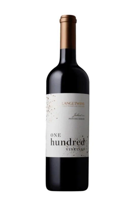 LangeTwinsOneHundredVineyardPetiteSirah2019–750ML