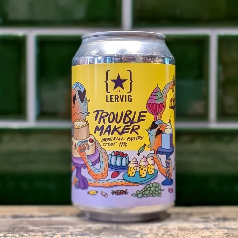 Lervig|TroubleMaker:PecanandGrahamCrackerImperialStout