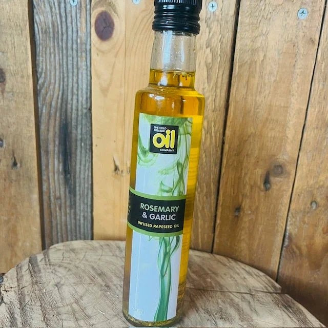 ColdPressedOilCoRosemary&GarlicRapeseedOil250ml