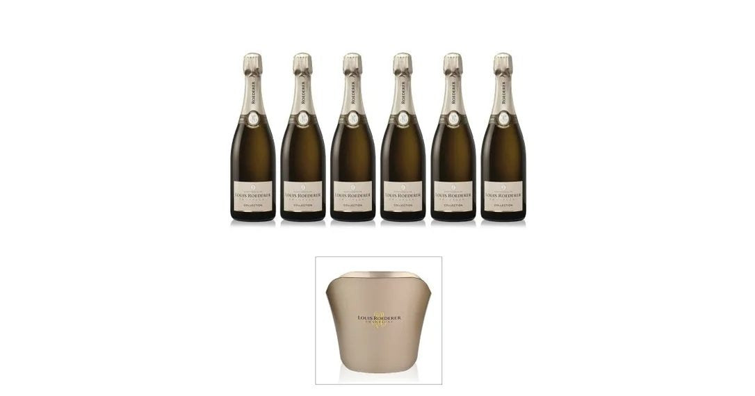 LouisRoedererBrutChampagneCaseDeal&GoldIceBucket