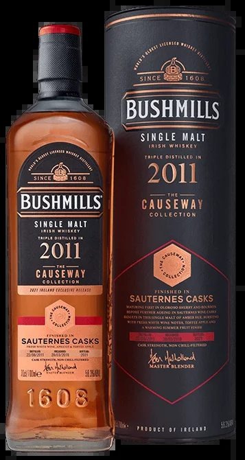 BushmillsCauseway2011SauternesCask70cl