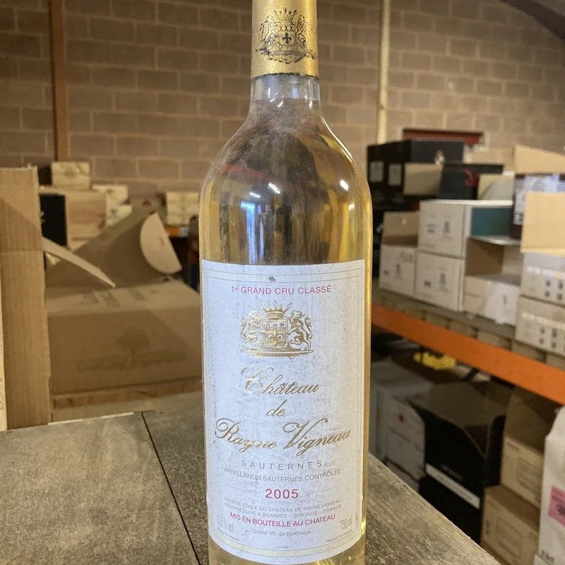 ChateauRayneVigneau2005,Sauternes