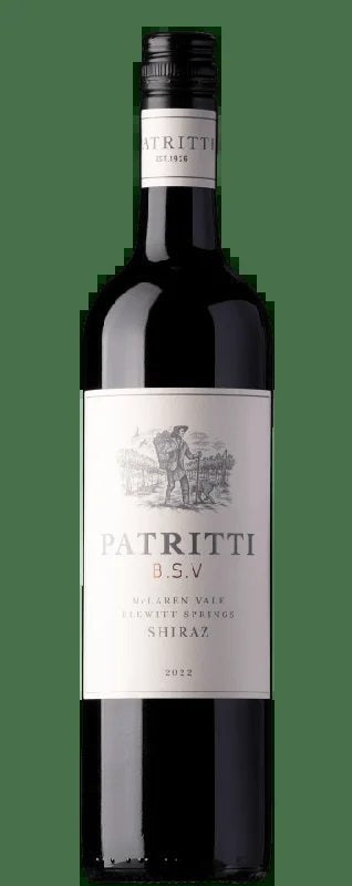 PatrittiWinesBlewittSpringsVineyardShiraz2022
