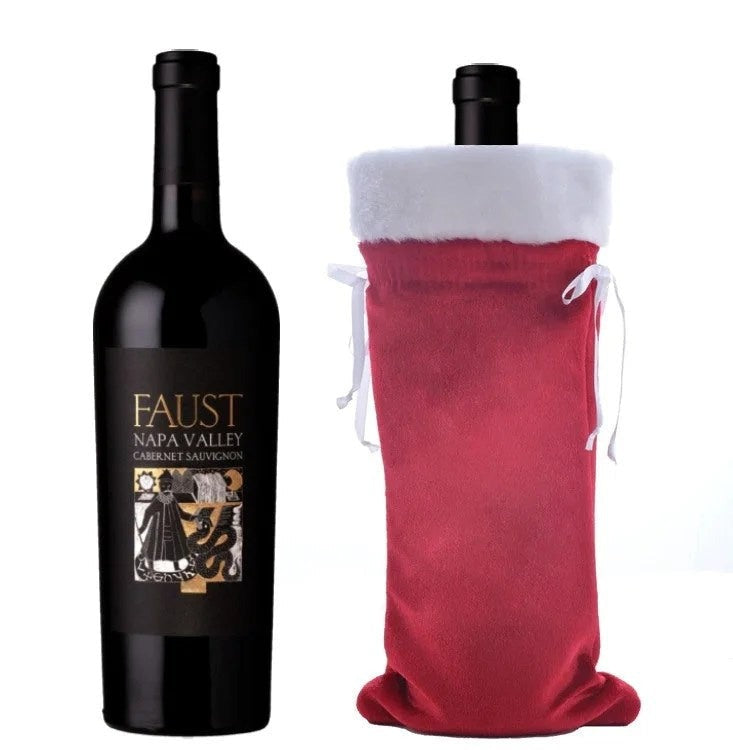 FaustNapaValleyCabernetSauvignon2022+VelvetHolidayWineGiftBag(750ml)