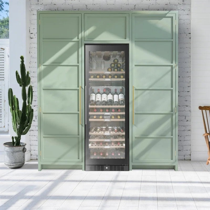 CapleSense132Bottle3TemperatureFreestandingWineCabinet–BlackWF1553BG
