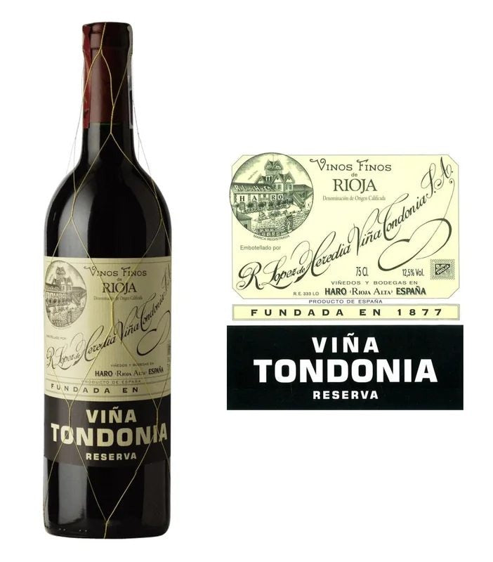 R.LopezdeHerediaRiojaVinaTondoniaReserva2012(750ml)