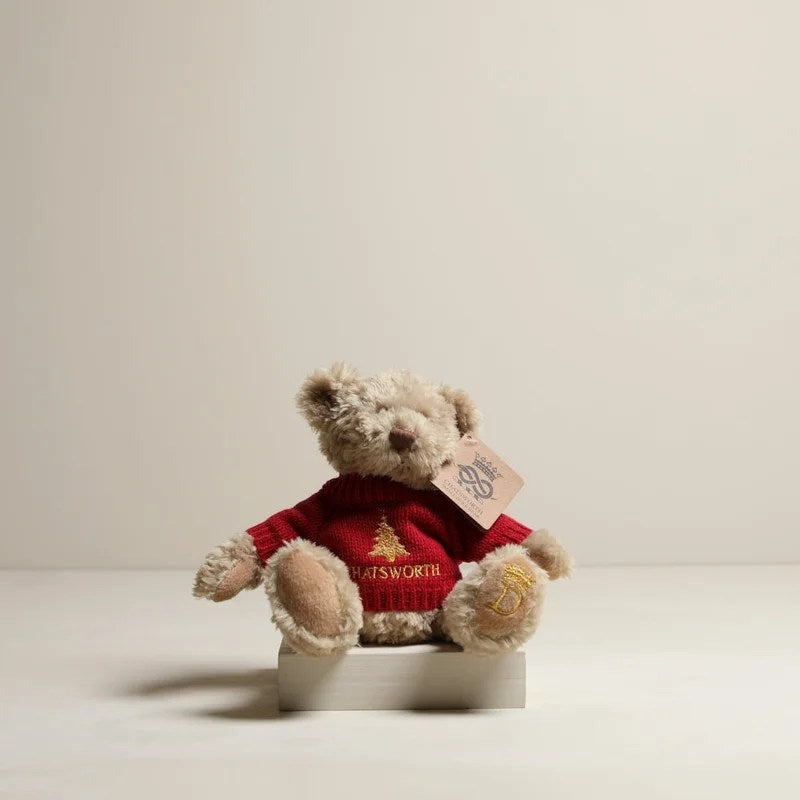 MiniatureDukeBearwithRedJumper
