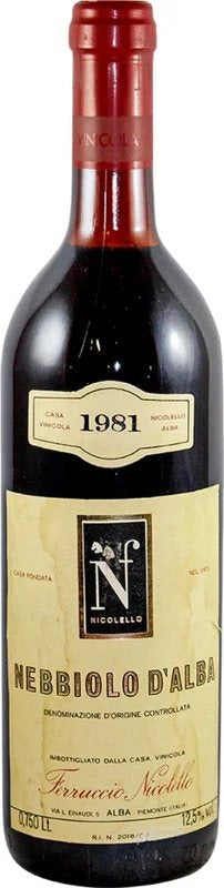 NebbioloD’Alba,1981RedWine