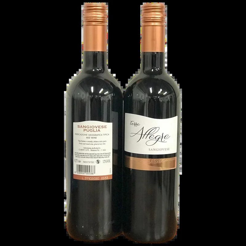 Sangiovese,TerreAllegre,CieloeTerra