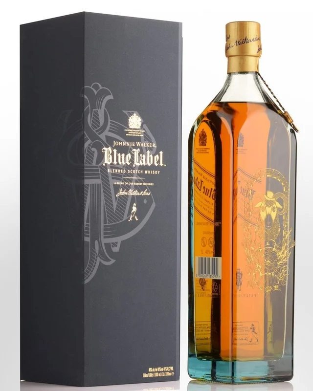 JohnnieWalkerBlueLabelZodiacCollectionYearoftheGoatBlendedScotchWhisky(1000ml)