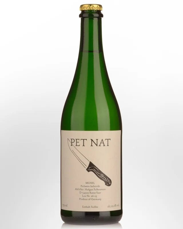 HofgutFalkensteinWeissburgunder(PinotBlanc)Pet-Nat(LosNr26-23)