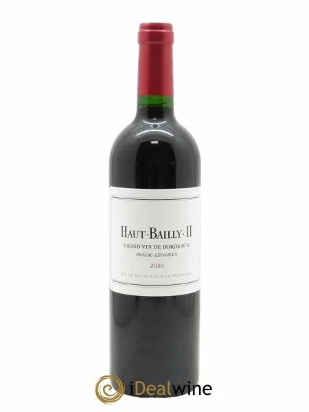 HautBaillyII(AnciennementLaPardedeHaut-Bailly)SecondVin(CBOàpartirde6bts)2020