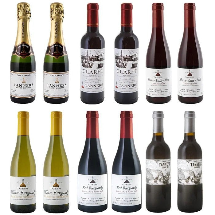 TannersHalfBottles–MixedDozen