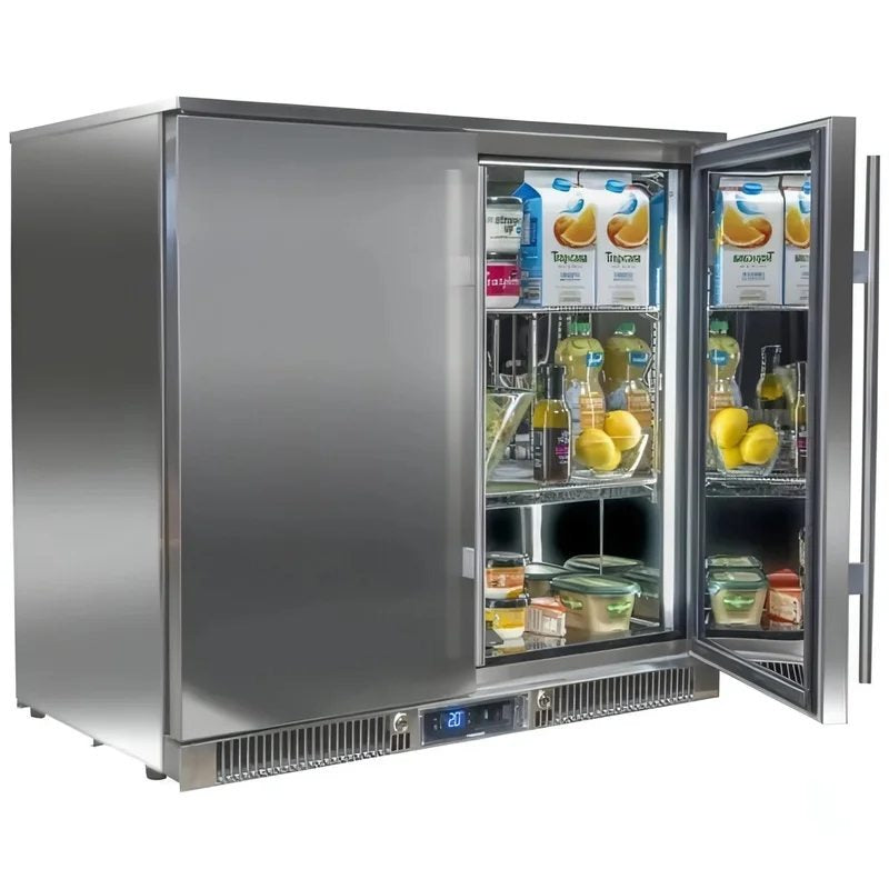 Blastcool–OutdoorFridge–DoubleDoor–SolidDoor–XP2-870-SD