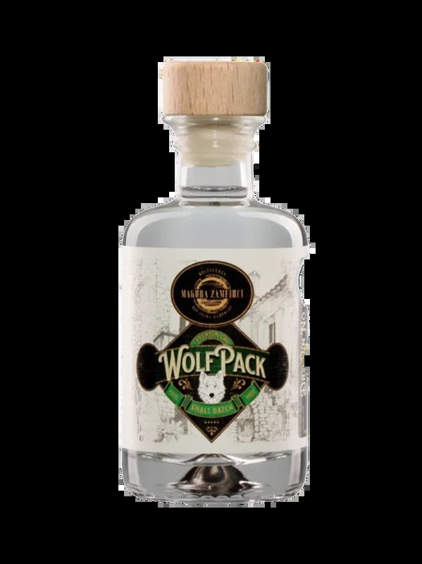 MaguraZamfireiWolfPackDryGinNo4PremiumGinMiniature100ml