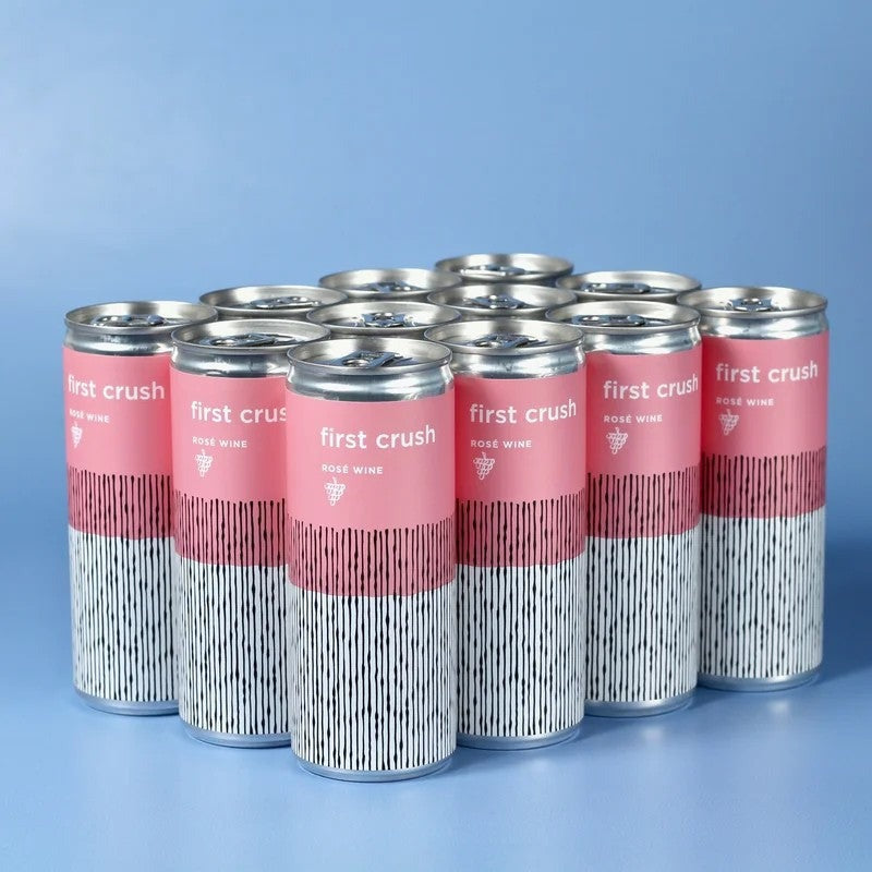 FirstCrushCans–Rose12Pack