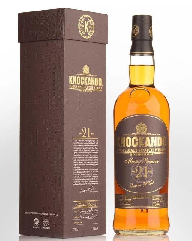 KnockandoMasterReserve21YearOldSingleMaltScotchWhisky(700ml)