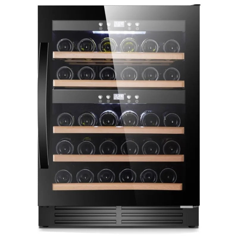 Cavin–600mm–UndercounterWineFridge–ScandinavianCollection40FullglassBlack