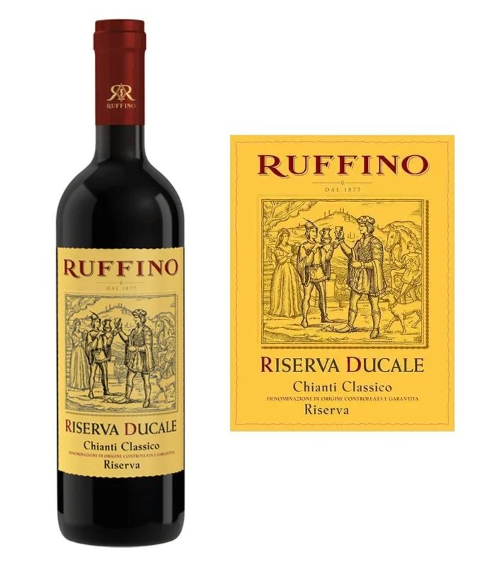DAMAGEDLABEL:RuffinoRiservaDucaleChiantiClassico2021(750ml)