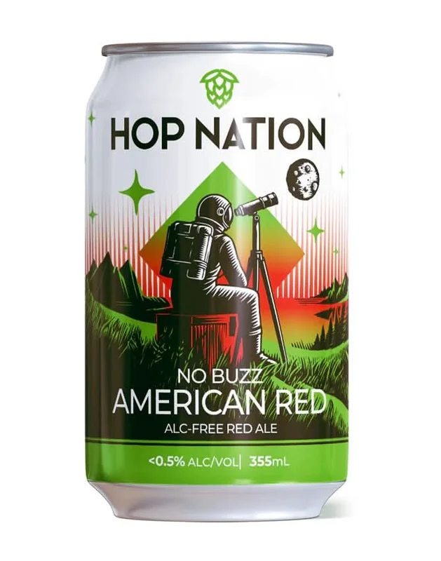 HopNationNonAlcoholicNoBuzzAmericanRedAle