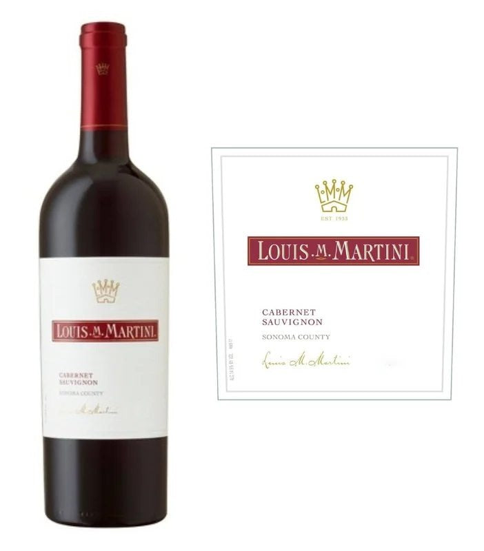 DAMAGEDLABEL:LouisMartiniSonomaCabernetSauvignon2020(750ml)
