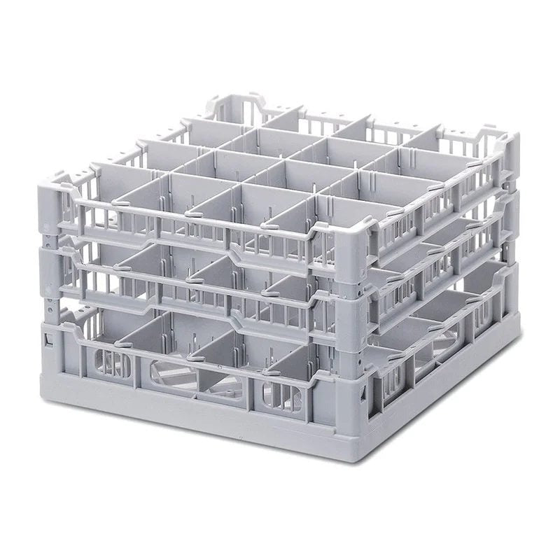 FriesGlassWasherTray400x400mm–25Glasses–68mmCell