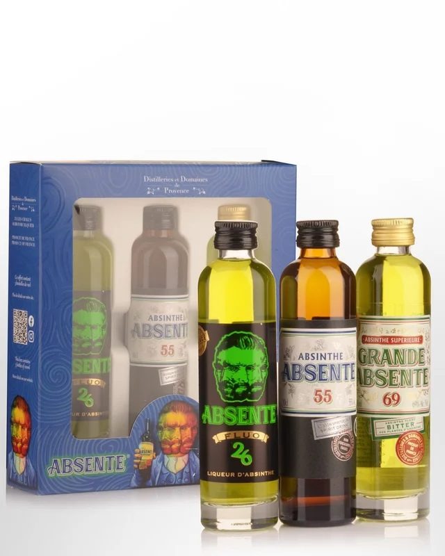 DistilleriesdeProvenceAbsenteAbsintheTrioGiftPack(3x100ml)