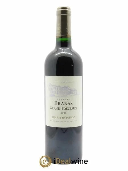 ChâteauBranasGrandPoujeauxCruBourgeois(CBOàpartir6bts)2016