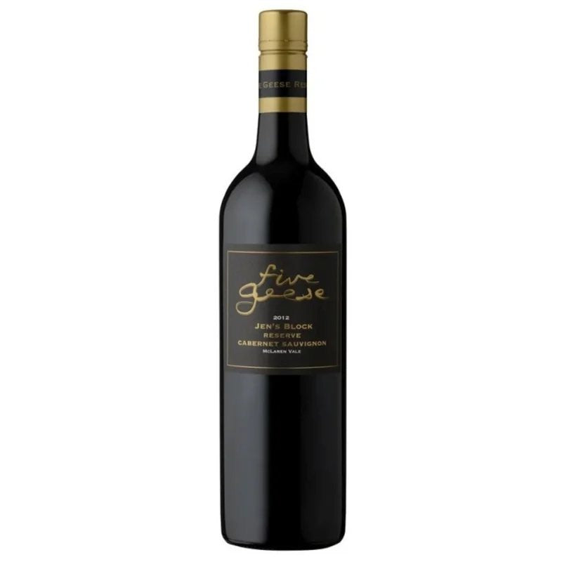 FIVEGEESEJEN’SBLOCKRESERVECABERNET2012