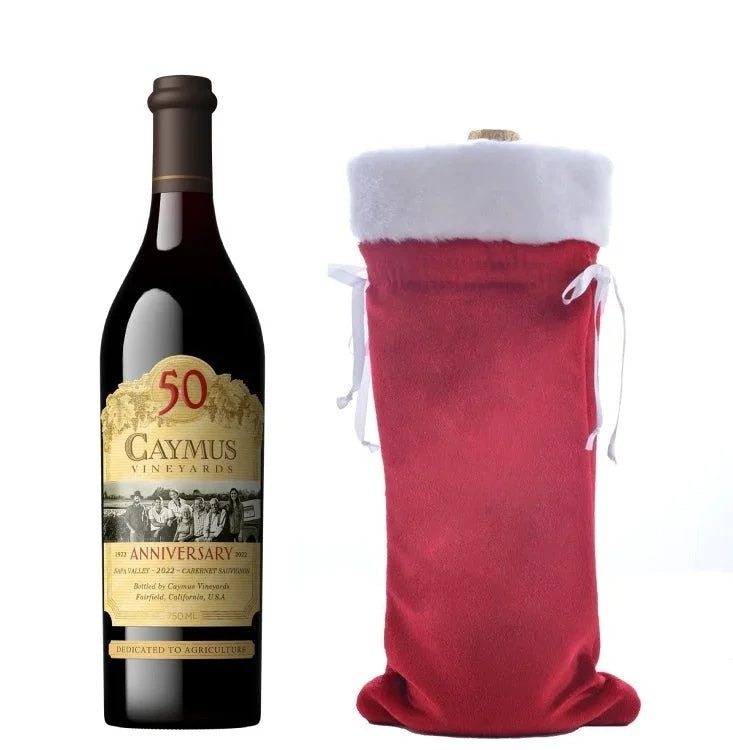 CaymusCabernetSauvignon2022+VelvetHolidayWineGiftBag(750ml)