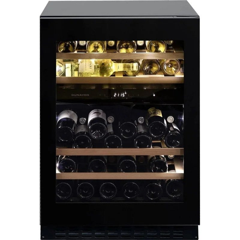 DunavoxFlow45Bottle2-TemperatureBuilt-InUndercounterWineCabinet–BlackDAUF-45.125DB.TO