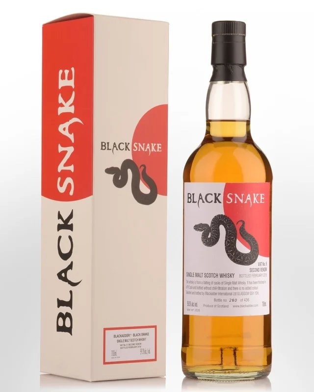 BlackadderBlackSnakeVat6SecondVenomCaskStrengthBlendedMaltScotchWhisky(700ml)