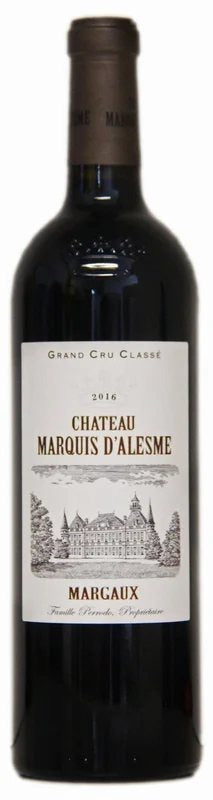 ChateauMarquisD’Alesme-Becker,2016RedWine