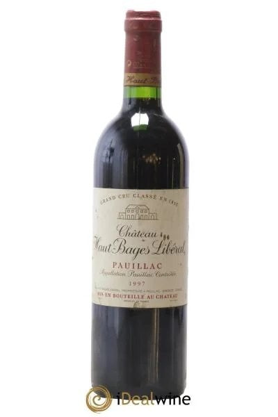 ChâteauHautBagesLibéral5èmeGrandCruClassé1997