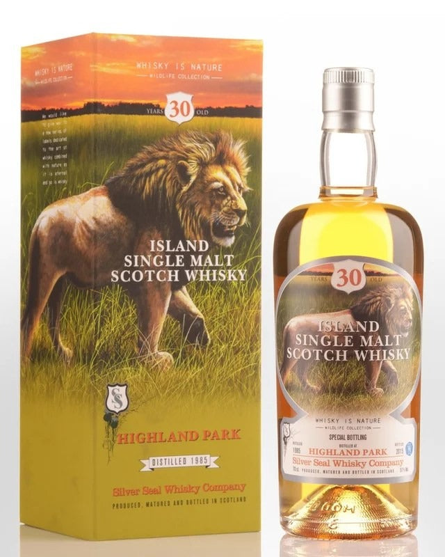 1985SilverSealWhiskyCompanyHighlandPark30YearOldCaskStrengthSingleMaltScotchWhisky(700ml)