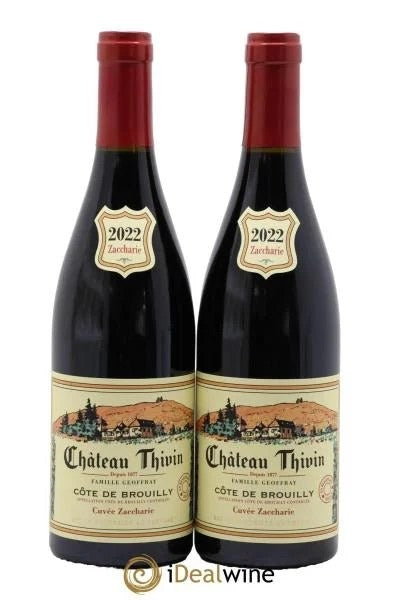 CôtedeBrouillyCuvéeZaccharieChâteauThivin2022